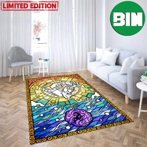 Hito Hito No Mi Nika Model Luffy Gear 5 One Piece Art Poster Rug Home Decor