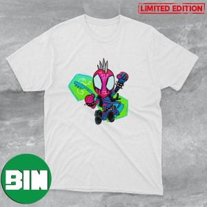 Hobbie Hobart Brown Spider Punk Across The Spider Verse Art T-Shirt