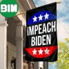 Impeach Biden Flag Vintage Anti Biden Fuck Biden Flag For Sale 2 Sides Garden House Flag