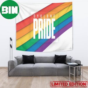 Iowa State Athletics Happy Pride Month 2023 Poster Tapestry