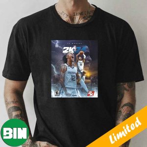 Ja Morant Cover Athete For NBA 2K24 Fan Gifts T-Shirt