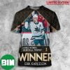 James Norris Memorial Trophy Winner Erik Karlsson San Jose Sharks NHL Awards 2023 3D T-Shirt