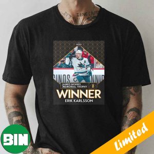 James Norris Memorial Trophy Winner Erik Karlsson San Jose Sharks NHL Awards 2023 T-Shirt