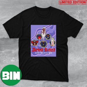 Jimmy Butler Across The Jimmy-Verse Spider-Man Style T-Shirt