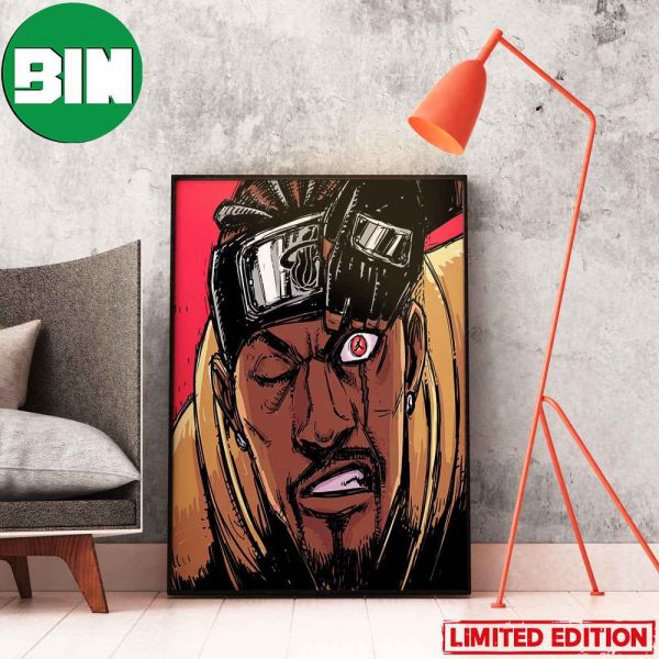 Jimmy Butler Miami Heat Aweken Sharingan After Defeat Denver Nuggets In Game 2 NBA Finals Funny Naruto Collab Home Decor Poster-Canvas