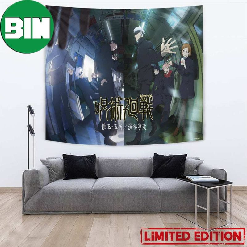 Jujutsu Kaisen Anime Season 2 Home Decor Poster Tapestry Binteez