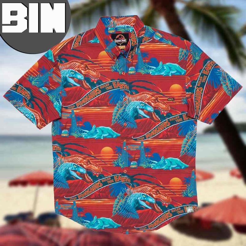 Jurassic Park Ruled The Earth Hawaiian Shirt - Binteez