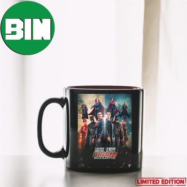 Justice League Crisis On 2 Earths CW x DCEU Ceramic Mug