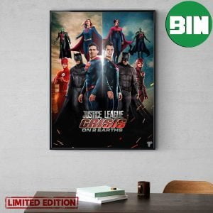 Justice League Crisis On 2 Earths CW x DCEU Home Decor Poster Canvas