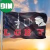 LGBTQ For Trump Make America Great Again Flag Trump Keep America Great Flag Garden Flag Decor 2 Sides Garden House Flag