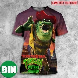 Leatherhead Teenage Mutant Ninja Turtles Mutant Mayhem TMNT Movie T-Shirt