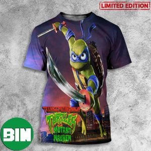 Leo Teenage Mutant Ninja Turtles Mutant Mayhem TMNT Movie T-Shirt