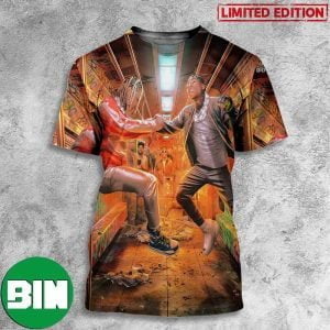 Lil Durk vs NBA Young Boy Street Fighter Style 3D T-Shirt