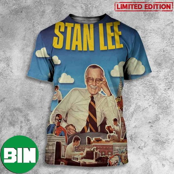 Marvel Studios Stan Lee 100 Documentary 3D T-Shirt