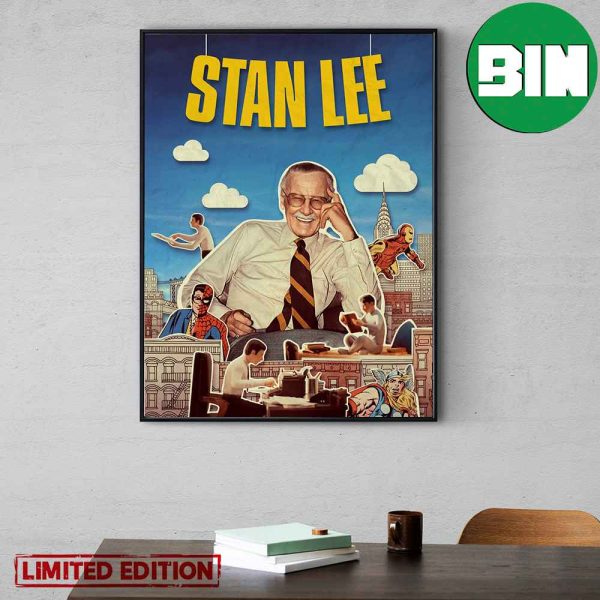 Marvel Studios Stan Lee 100 Documentary Home Decor Poster-Canvas