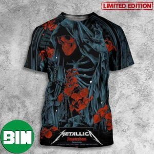 Metallica M72 Amsterdam World Tour April 27 2023 At Johan Cruijff Amsterdam Netherlands 3D T-Shirt