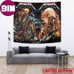 Metallica M72 Gothenburg Sweden World Tour Full Show Home Decor Poster Tapestry