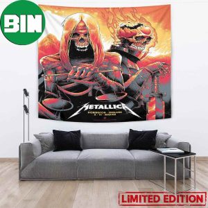 Metallica M72 World Tour 2023 No Repeat Weekend Download Fest M72 Donington England Wall Art Decor Poster-Tapestry