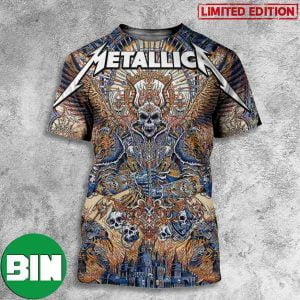 Metallica M72 World Tour In Gothenburg Sweden M72 Gothenburg Suecia June 16 18 2023 3D T-Shirt