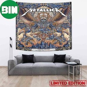 Metallica M72 World Tour In Gothenburg Sweden M72 Gothenburg Suecia June 16 18 2023 Wall Decor Poster-Tapestry