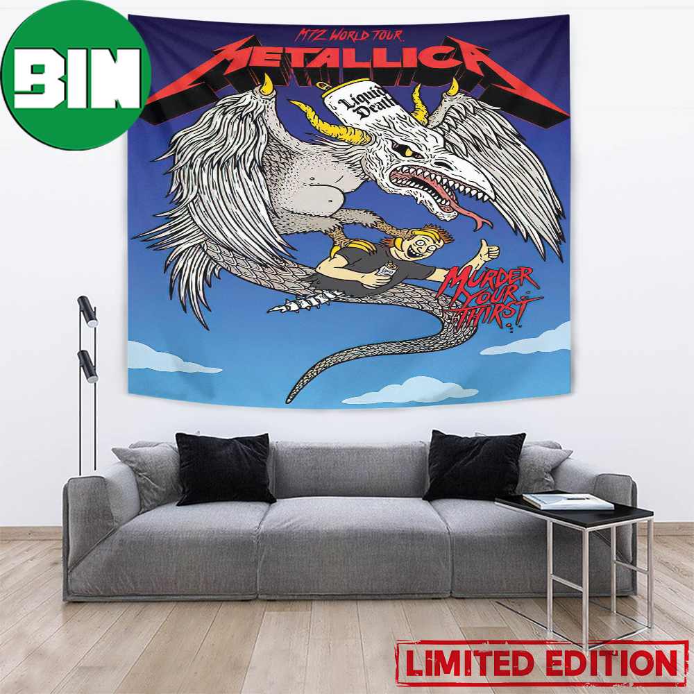 Metallica wall online tapestry