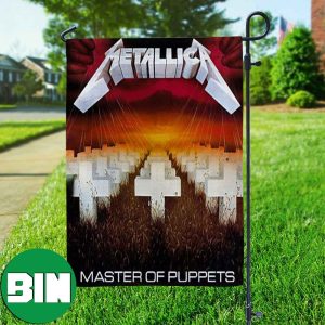 Metallica Master Of Puppets 2023 World Tour M72 Gothenburg Metallica Merch House-Garden Flag