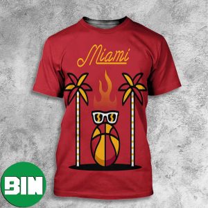 Miami Heat 2023 NBA Finals Champions 3D T-Shirt