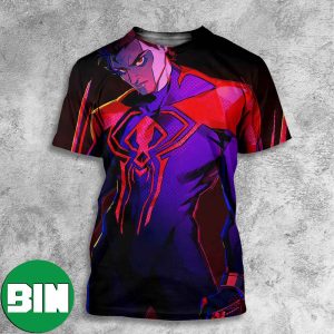 Miguel Ohara Spider-Man 2099 Across The Spider-Verse 3D T-Shirt
