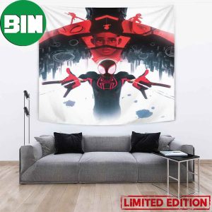 Miles Morales Gwen Stacy Miguel Ohara Spider-Man Across The Spider-Verse Poster Home Decor Tapestry