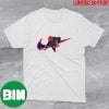 Peter Parker Spider-Man x Nike Swoosh Logo Across The SpiderVerse Fan Gifts T-Shirt