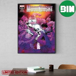 Moon Knight 2021 Issue 21 Marvel Comics Home Decor Poster-Canvas