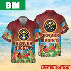 NBA Denver Nuggets And Toucan Beach 2023 Summer NBA Finals Hawaiian Shirt