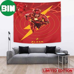 New Promo Poster For The Flash Movie 2023 Home Decor Tapestry