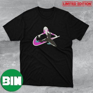 Nike Swoosh x Spider Gwen Spider-Man Across The Spider Verse Fan Gifts T-Shirt