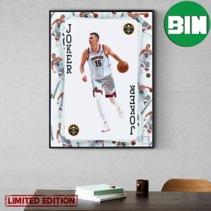 Nikola Jokic Denver Nuggets Drops The First 30-20-10 Game In NBA Finals History 2023 Home Decor Poster-Canvas