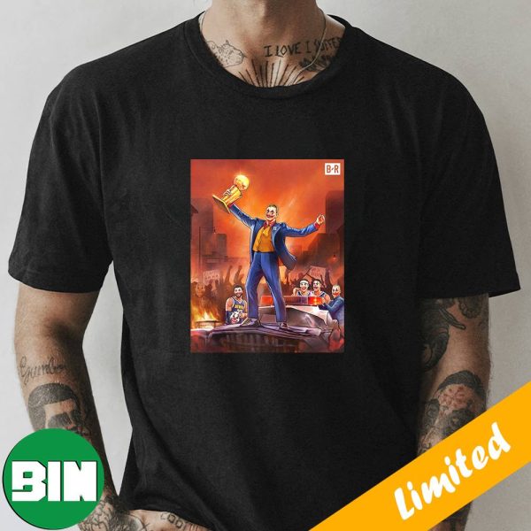 Nikola Jokic The Joker And Denver Nuggets Win Their First NBA Title NBA Finals 2023 Fan Gifts T-Shirt