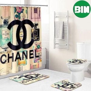No 5 Coco Chanel Perfume Limited Luxury Brand Bathroom Set