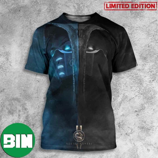 Noob Saibot x Sub Zero Mortal Kombat II Movie 3D T-Shirt