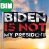 Not My President Flag Anti Biden Flag Porch Decor Joe Biden Will Never Be My President 2 Sides Garden House Flag