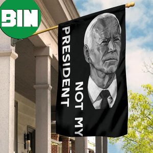 Not My President Flags #Not My President Lawn Flags Protest 2 Sides Garden House Flag