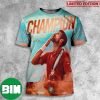Novak Djokovic Claims His Third French Open Title 3D T-Shirt