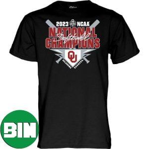 Oklahoma Sooners 2023 NCAA Softball Women’s College World Series Champions Fan Gifts T-Shirt