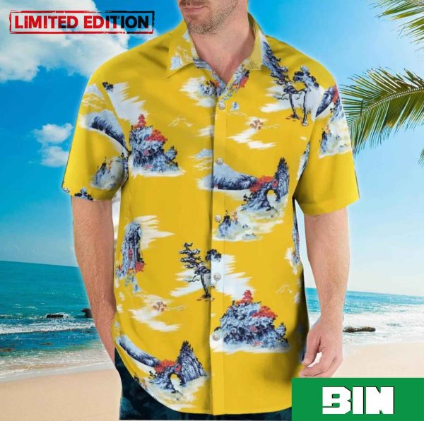 Once Upon A Time In Hollywood Brad Pitt Aloha Summer Hawaiian Shirt