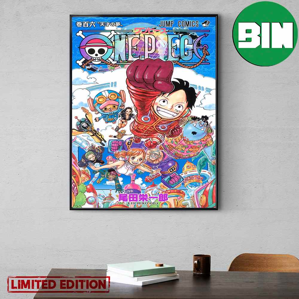 One Piece New Poster Egghead Island Arc Home Decor Poster Canvas - Binteez