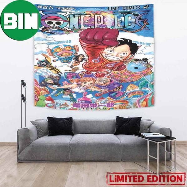 One Piece New Poster Egghead Island Arc Home Decor Poster Tapestry