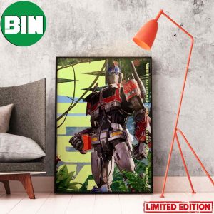 Optimus Prime Fortnite WILDS Transformers Rise Of The Beasts Home Decor Poster-Canvas