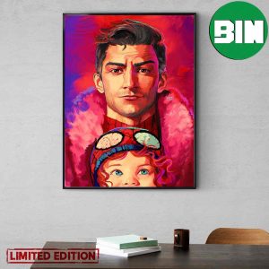 Peter B Parker And Mayday Spider Man Across The Spider Verse Home Decor Poster Canvas