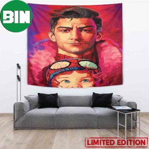 Peter B Parker And Mayday Spider Man Across The Spider Verse Home Decor Poster Tapestry