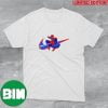 Spider-Man Christmas x Nike Swoosh Across The SpiderVerse Fan Gifts T-Shirt