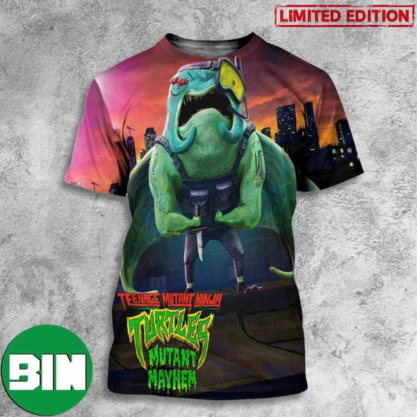 Ray Fillet Teenage Mutant Ninja Turtles Mutant Mayhem TMNT Movie T-Shirt